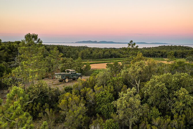 4x4 tour in a winery followed by a tasting - The 4x4 Defender ride that sets the tone