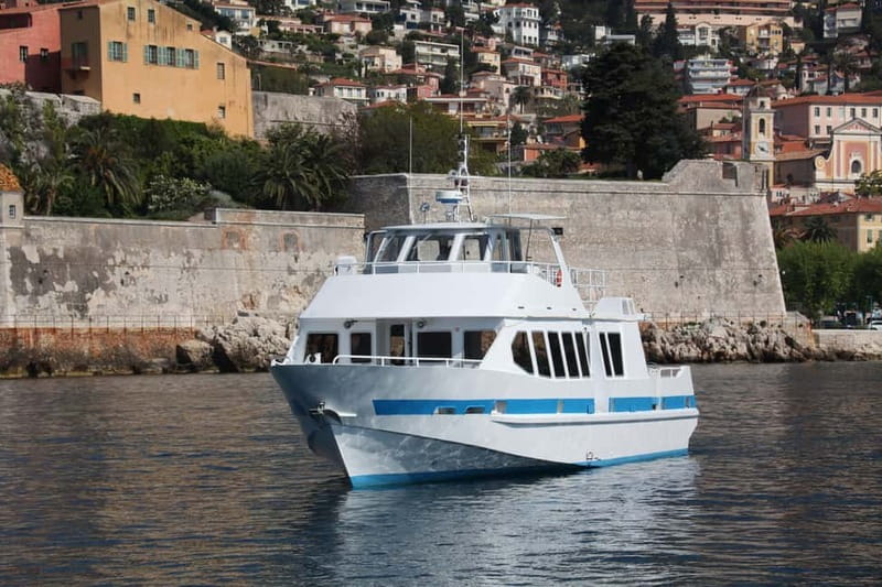 Coastal boat tour from Villefranche-Sur-Mer to Monaco - Arriving in Monaco: the port views, plus a possible Port Hercule loop