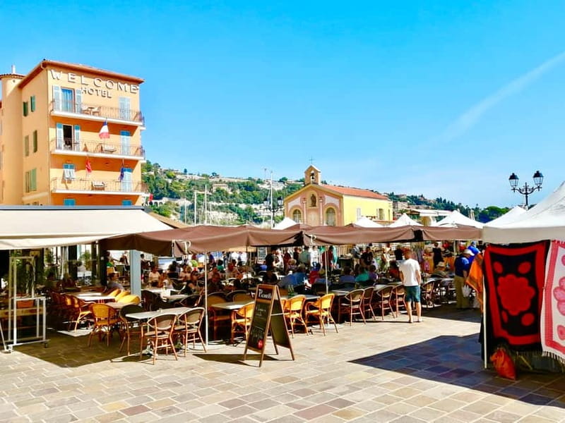 Ebike from Nice: Fantastic Villefranche's Bay & Saint-Jean - Lunch break: picnic-style local food on the coast