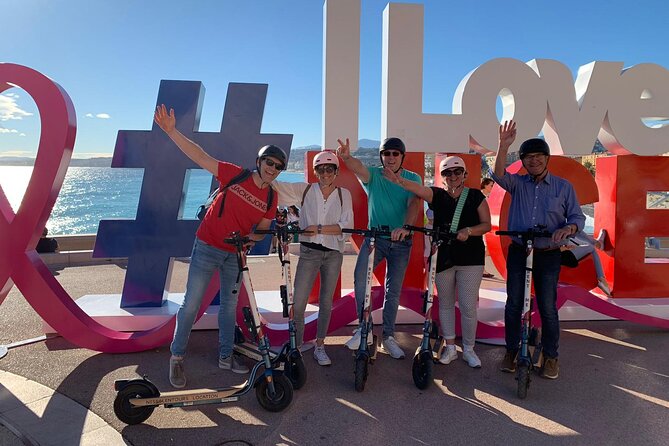 Excursion on electric scooter in Nice - The Unmissable - Getting started at 7 Av. Villermont, and how the ride flows