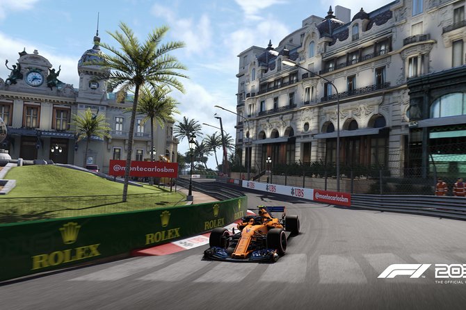 Eze Monaco Monte Carlo - Port de Monaco and the Formula 1 circuit photo route
