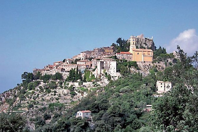 Eze,Monaco ,Monte-Carlo Shared and Guided 1/2 Day Tour from Nice - Vieux Eze plus Fragonard, how perfume fits into a village visit