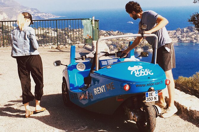 French Riviera Cities & Sightseeing Scoot Coupe Tour from Nice - Fort Mont-Alban: your first big viewpoint hit