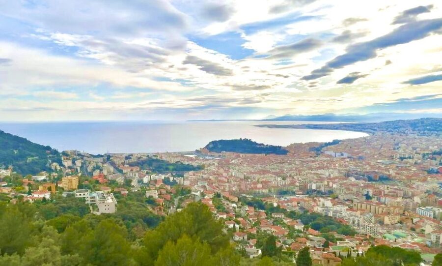French Riviera Grand panoramic E-bike Tour From Nice - La Turbie and the Trophy of Augustus: Romans on the high ground