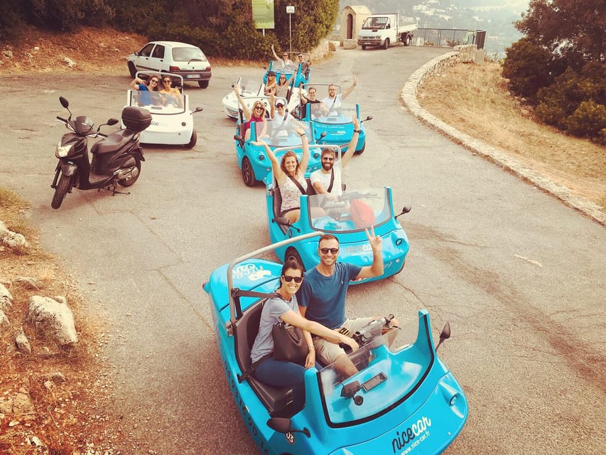 French Riviera Guided Tour by Exclusive Open Top Car - Èze and Fragonard: Perfume Distillation Secrets, Plus Your Own Scent