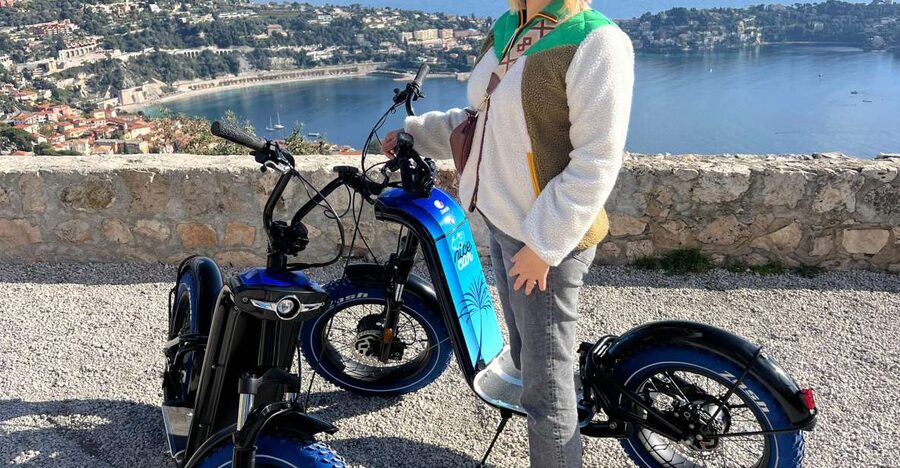 French Riviera : Guided Visit on a E-Scooter - Mont Boron, Fort Alban, and the first photo stop