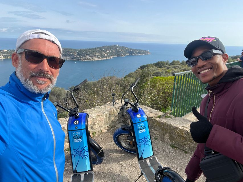 French Riviera : Guided Visit on a E-Scooter - Villefranche-sur-Mer: fast views, harbor energy, and a sandy beach moment