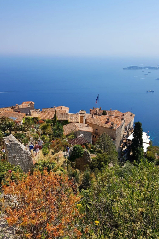From Nice & Antibes: Monaco & Eze Tour with Hotel Pickup - Èze first: cliffside village views, botanical garden time, and narrow-street wandering