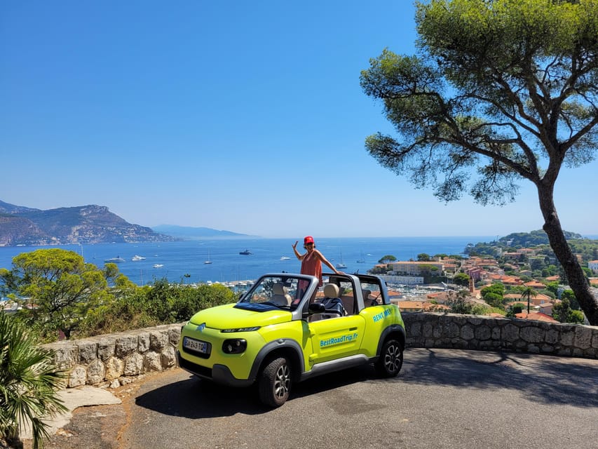 From Nice: Drive a convertible along the coast and visit Èze - Meeting at 133 Rte de Bellet and how the day runs