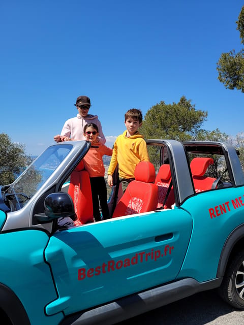 From Nice: Drive a convertible along the coast and visit Èze - Fragonard in Èze: your free perfume factory stop