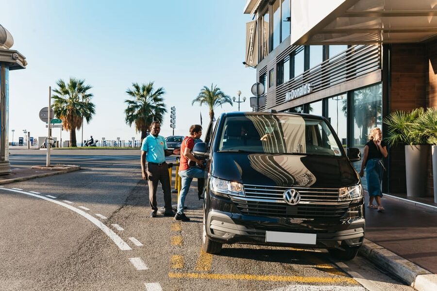 From Nice: Eze, Monaco, & Monte-Carlo Half-Day Trip - The Monaco Grand Prix Circuit Ride Into Monte-Carlo
