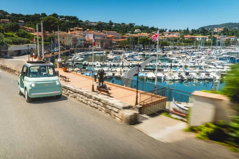 From Nice: follow a guide in an electric car along the French Riviera! - The pre-drive briefing and practice: how the tour keeps it smooth