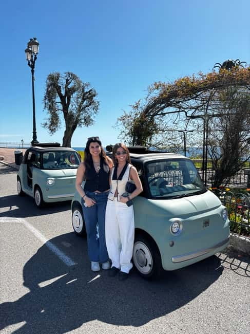 From Nice: follow a guide in an electric car along the French Riviera! - Villefranche-sur-Mer stop: longer guided time for real viewing