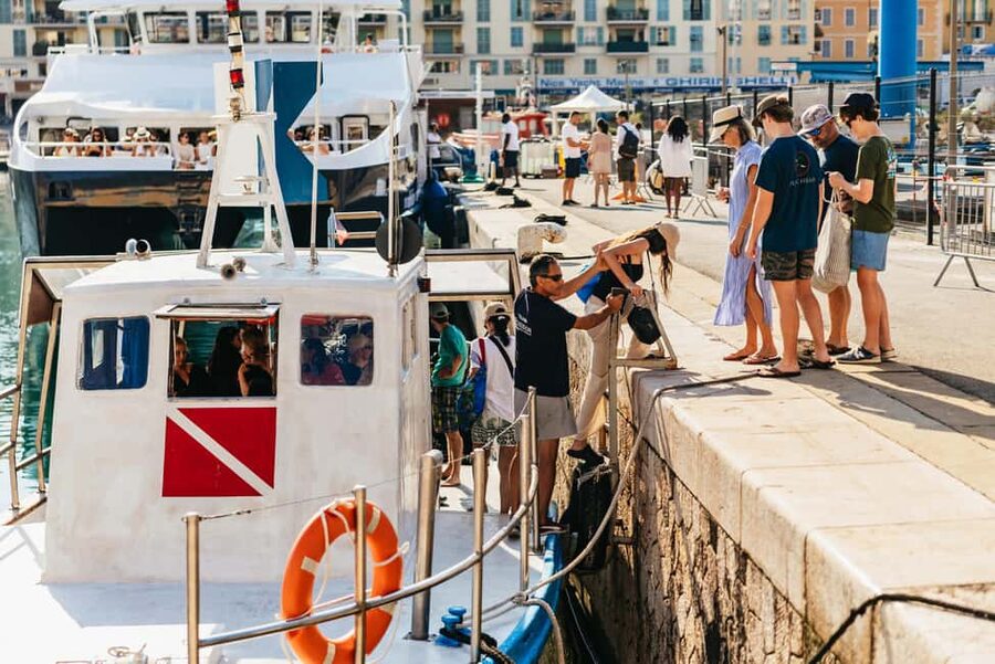 From Nice: French Riviera Swimming and Snorkeling Cruise - Coastline views on the water, plus the dolphin possibility