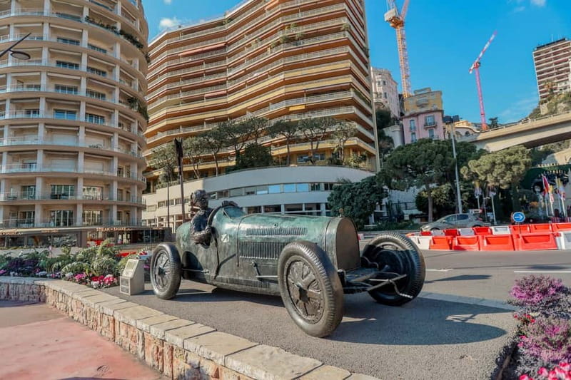 From Nice: Monaco, Monte Carlo and Eze Afternoon Tour - La Turbie viewpoint, then Monaco Ville at Le Rocher