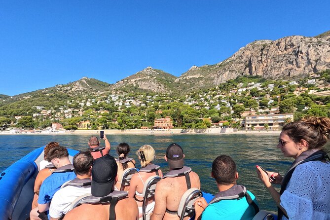 From Nice : Secret Riviera Boat Tour to Mala cave with Snorkeling - Guides, music on board, and small-group pacing