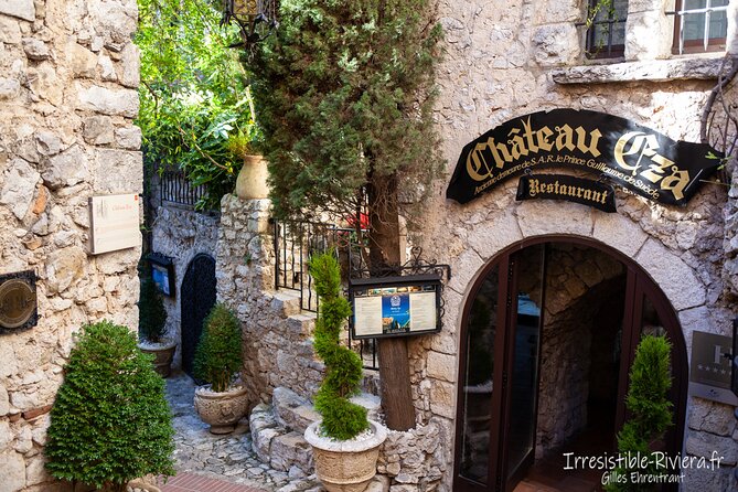 Full Day Tour in Eze Monaco and Monte-Carlo from Nice - Stop 1 in Eze: clifftop medieval streets plus a Fragonard lesson