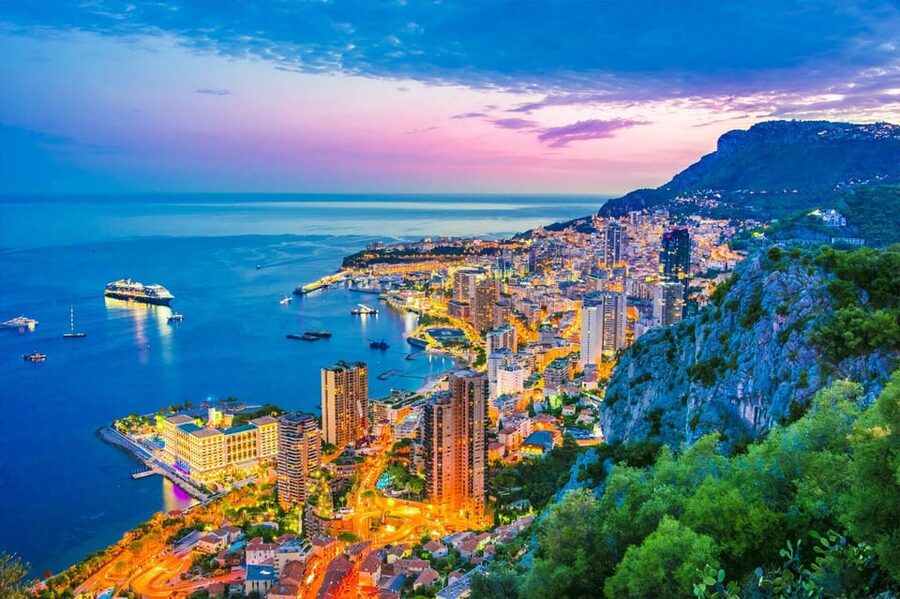 Monaco and Monte-Carlo by Night with Private Driver/Guide - Illuminated Princely Palace and the Rock of Monaco viewpoints