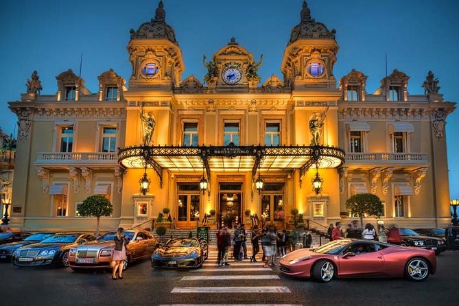 Monaco & Monte-Carlo by night - A 7:30 pm pickup that sets the tone