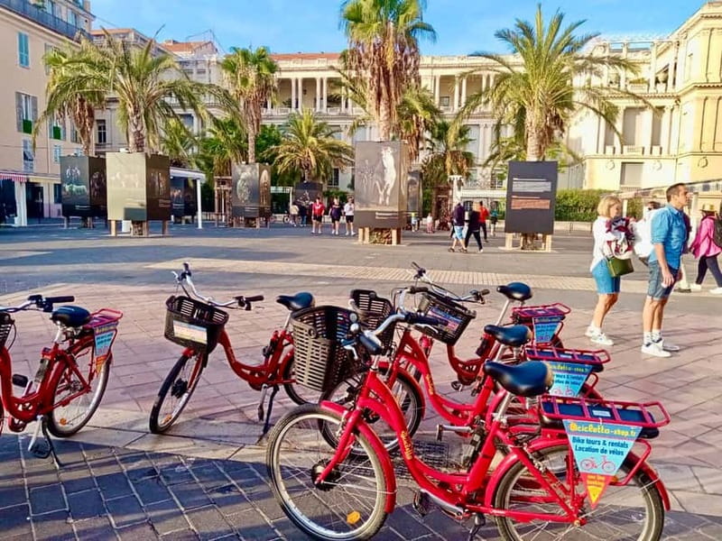Nice 3Hrs by EBike: Essentials Oldest Districts & Panoramas - Stop 1 to Stop 2: from the shop to Place Garibaldi photos