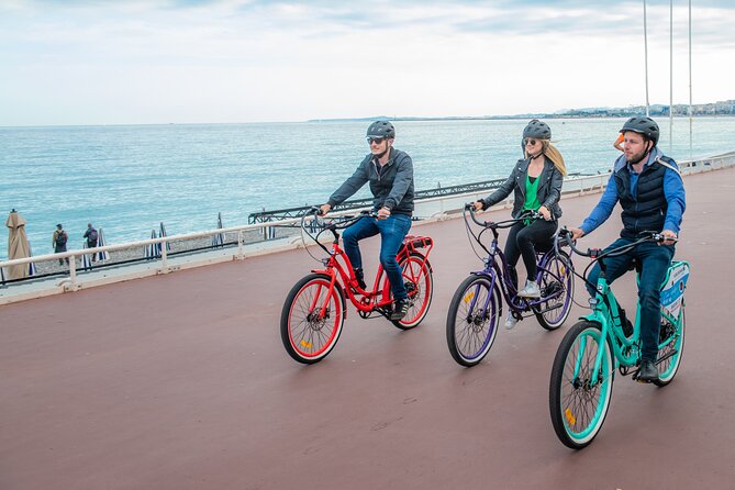 Nice City Best Highlights E-bike Tour - Cours Saleya Food Market Stop: Quick Bites, No Pressure