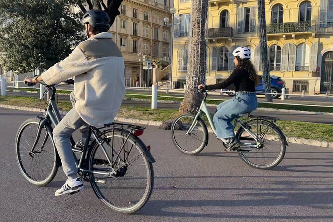 Nice City Bike Rental - The bike segments you can expect, coast first, then inland Nice