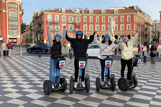 Nice City Segway Sightseeing Tour - The Seafront Details: La Chaise Bleue and a Tiny Statue of Liberty