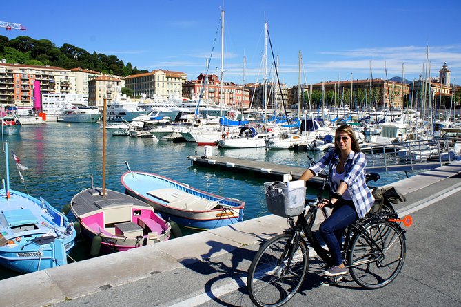 Nice: E-bike tour along the panoramic French Riviera - Villefranche-sur-Mer: Changing the View Without Changing Your Day