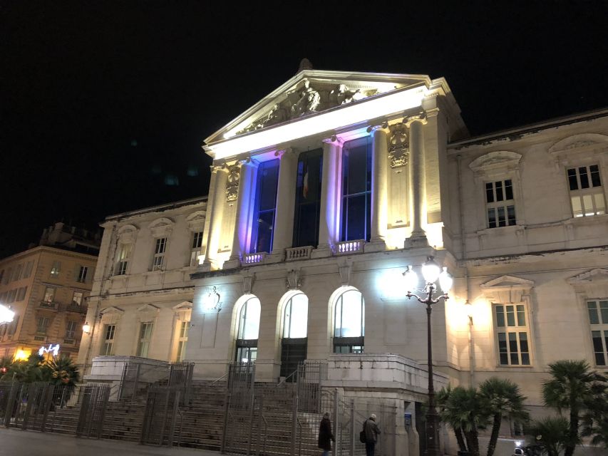 Nice: Evening Food and Wine Tour - From Place Masséna into the Old Town streets at night