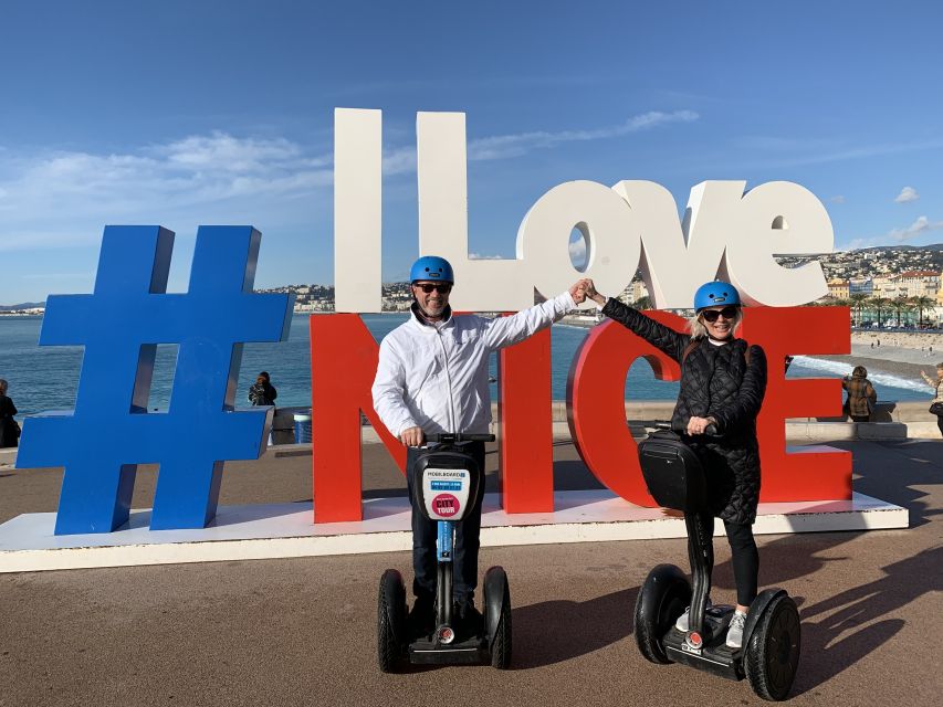Nice: Grand Tour by Segway - Place Rossetti and the best photo angles at Rauba Capeu