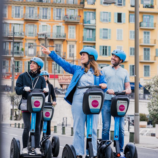 Nice: Grand Tour by Segway - Getting confident fast at the meeting point on Rue Halevy
