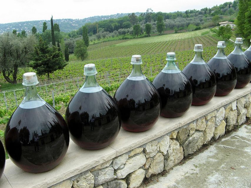 Nice: Half-Day Saint Paul de Vence and Wine Tasting Tour - Saint Jeannet winery tasting: Syrah, Grenache, and learning by sipping