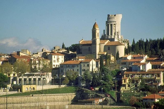 Nice: Italian Market, Eze, and Turbie Tour. - La Turbie and the views toward Monaco