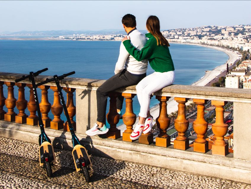 Nice: Must-Sees Electric Scooter Tour - Castle Hill and the waterfall: panoramic views without the hard climb