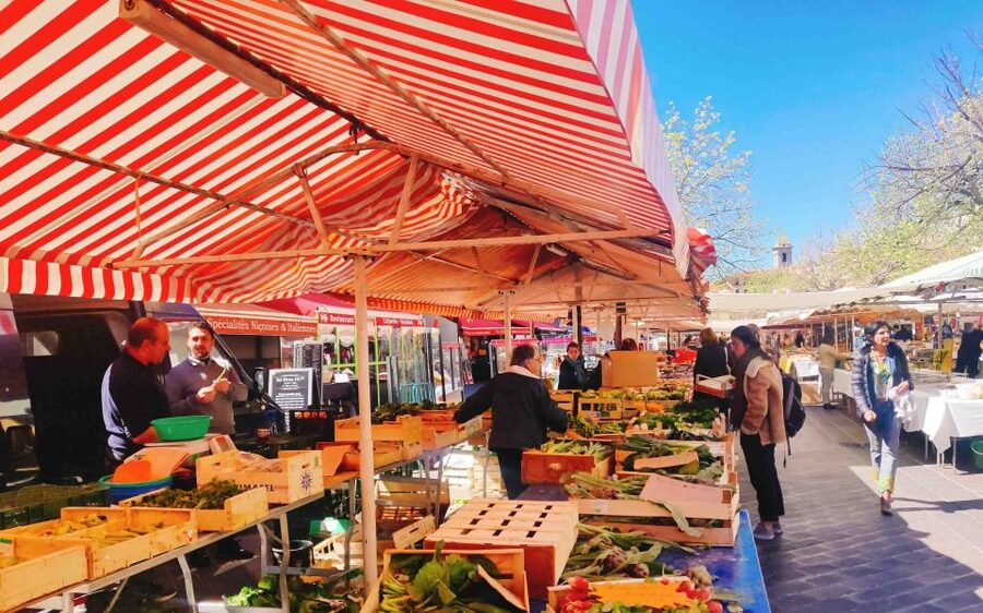 Nice Old Town and Castle Hill: Guided Cultural Walking Tour - Cours Saleya market and the flower-market break you’ll actually use
