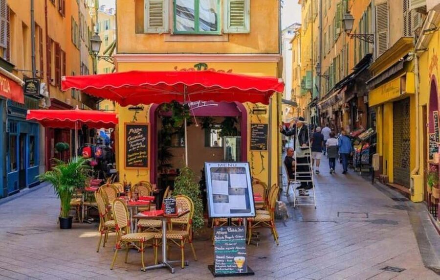 Nice: Old Town Highlights Walking Tour - Cour Saleya market stop, your best chance for local food advice