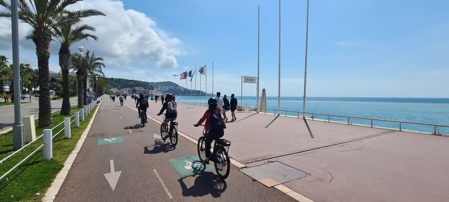 Nice: Panoramic French Riviera E-Bike Tour - From Rauba Capéu Quay to #ILoveNICE, postcard views with quick stops