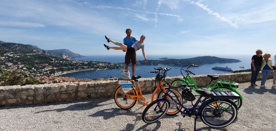 Nice: Panoramic French Riviera E-Bike Tour - Villefranche-sur-Mer: the old town break that actually feels like a different place