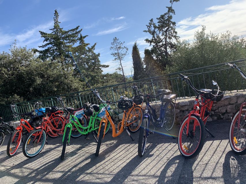 Nice: Panoramic French Riviera E-Bike Tour - Mont Boron park and Fort Mont Alban, the viewpoint that caps the tour