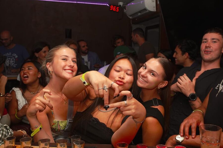 Nice: Party Bar Crawl with Club VIP, 6 Shots, and Games - The 5-Hour Flow From Akathor to the Club