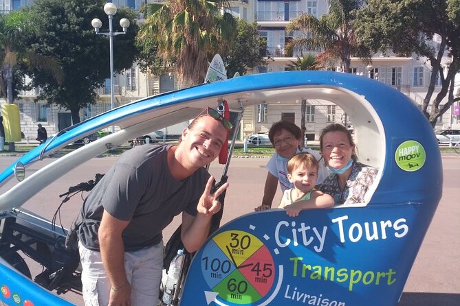Nice: private guided Tour by electric taxi bike - Choosing the right length: 45 minutes vs 1 hour vs 90 minutes vs up to 2 hours