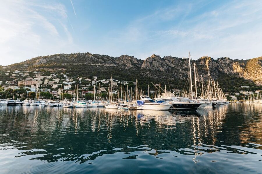 Nice: Private Sunset Tour on Solar Powered Boat - From Kerylos and Ephrussi Rothschild to the Big Hotel Facades