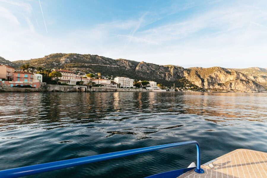 Nice: Private Sunset Tour on Solar Powered Boat - Starting at SeaZen in the Bay of Saint-Jean-Cap-Ferrat