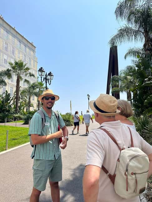 Nice: Sightseeing Walking Tour with certified tour guide - Starting at the Fontaine du Soleil, right by Massena Square