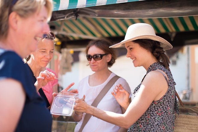 Nice Small-Group Walking Food Tour with Local Specialties & Wine Tasting - Cours Saleya Flower Market: Provençal color with edible souvenirs