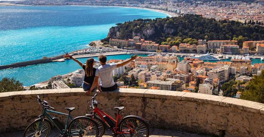 Nice: Villefranche Guided Electric Bike Tour - Getting comfortable fast on the e-bike, with safety rules up front