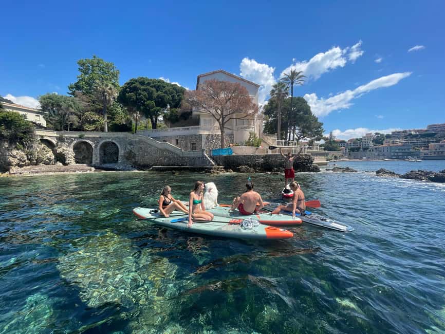 Nice: Villefranche-sur-Mer E-Bike and Paddleboard Tour - E-bike basics and safety coaching before you ride