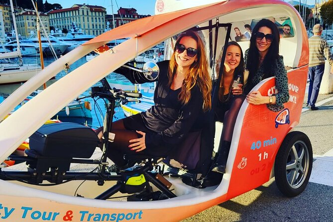 Nice: Visit of Nice by electrically assisted bike taxi 1 hour. - Why Nice feels made for an electric bike taxi