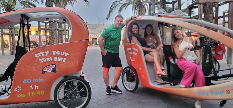 Nice : Visite guidée privé 40min en pouss pouss électrique. - Quick takeaways before you book OBicycle in Nice