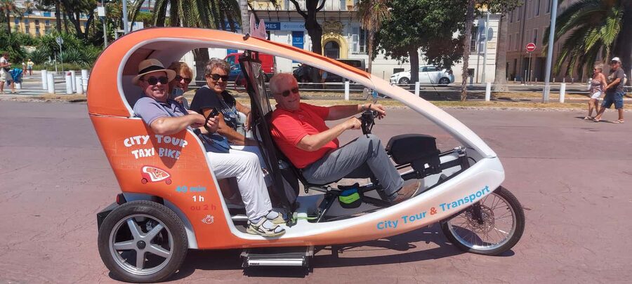 Nice : Visite privé 1H en Vélotaxi avec un guide local. - Why a 1-Hour Velotaxi Works So Well in Nice